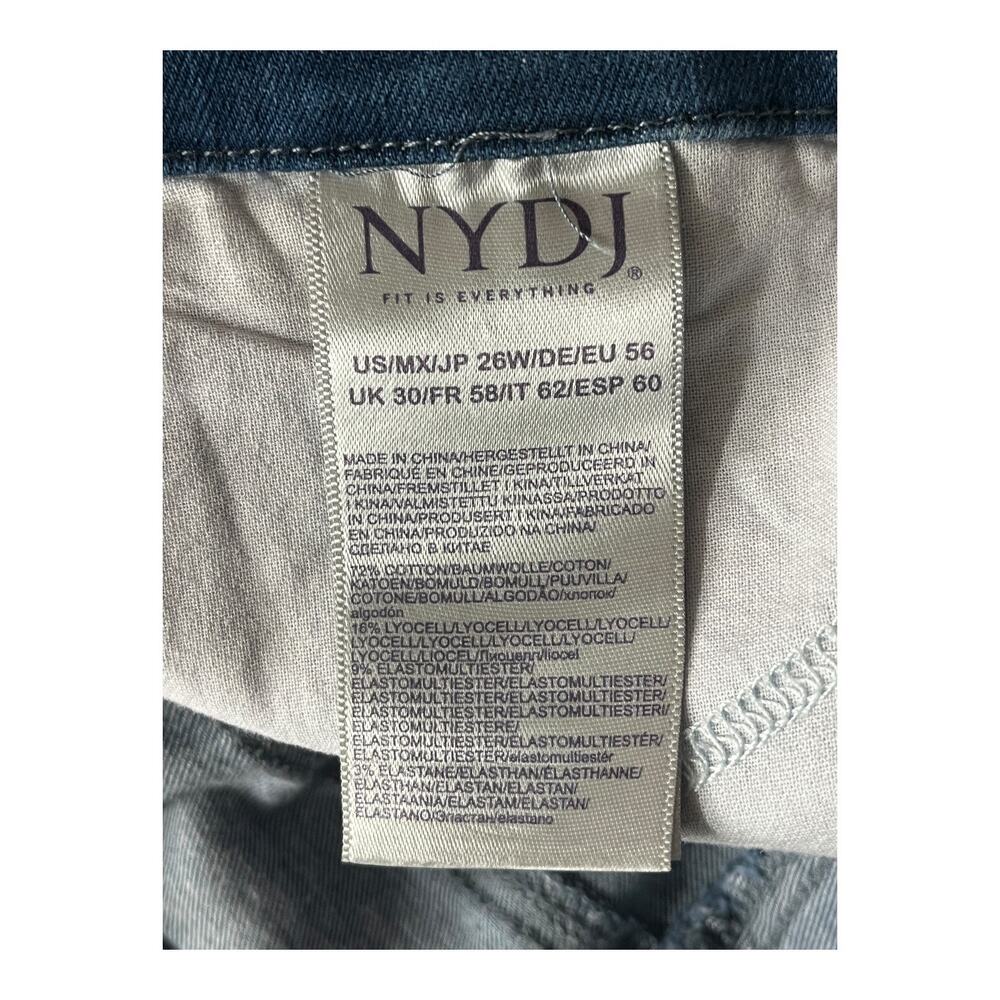 NYDJ Jeans AMI skinny ankle polka dot size 26W - Picture 6 of 7